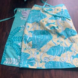 Reversible Lilly Pulitzer skirt